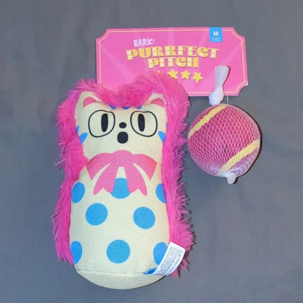 BARK Set of 3 High Quality Dog Toys for M-L Dogs Benefits Rescue